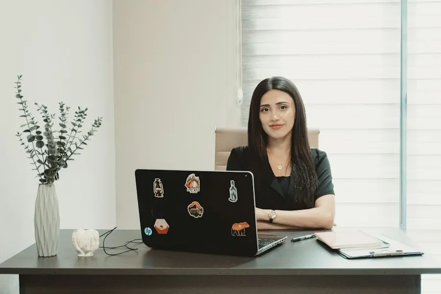 Software engineer at work